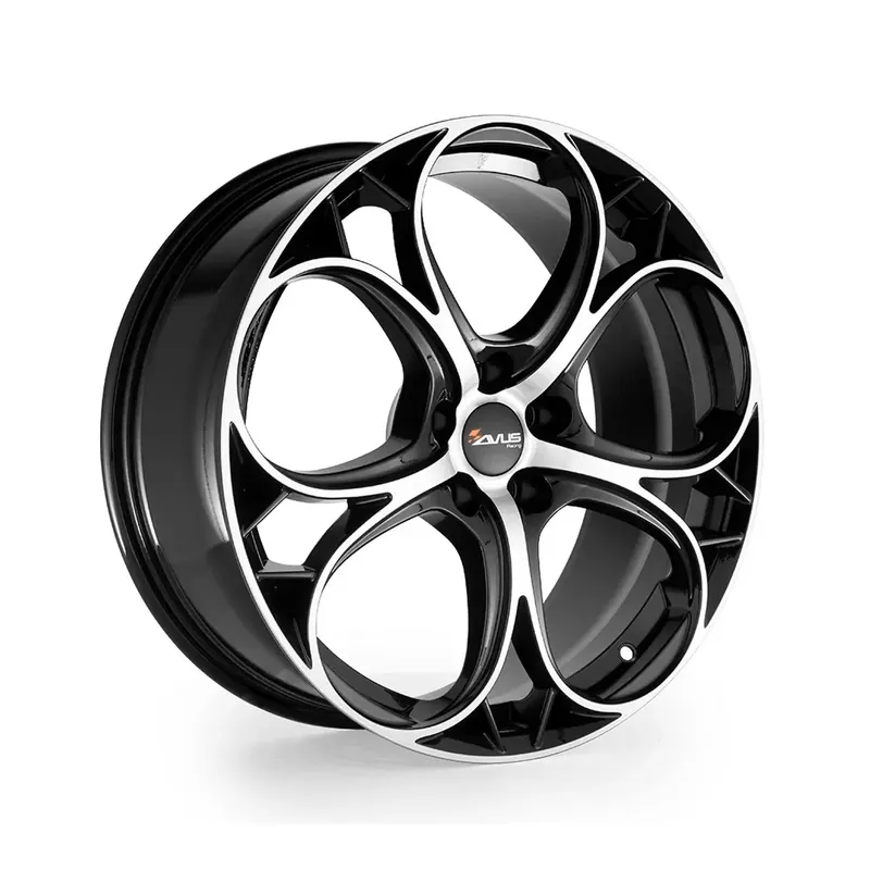 AVUS RACING AC-520 black polished 8.0Jx18 5x110 ET33 Jetzt Bestellen