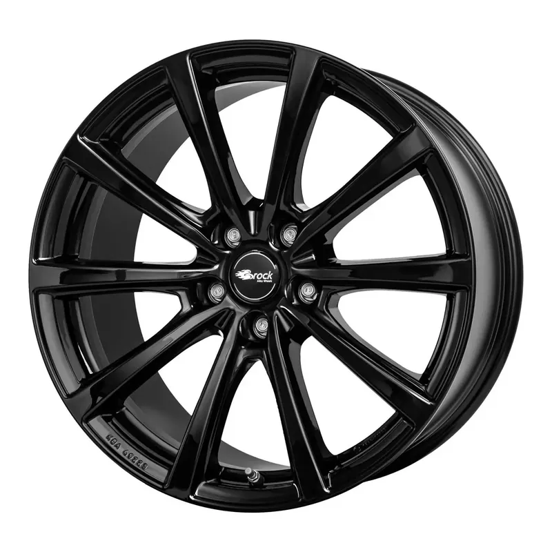 BROCK B32 schwarz glanz (sg) 8.5Jx19 5x114.3 ET38 Knallerangebot