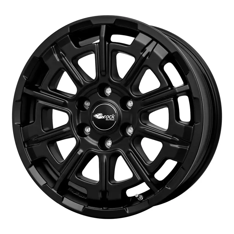 Schneller Versand BROCK B45-6L satin black matt (sbm) 7.5Jx18 6x139 ET50