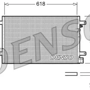 DENSO Kondensator, Klimaanlage (DCN02006) KFZ-7054434 Billig