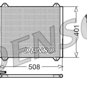 DENSO Kondensator, Klimaanlage (DCN02009) KFZ-7054435 Schneller Versand