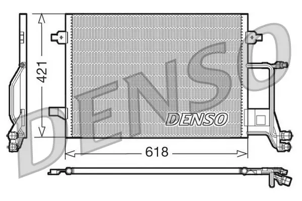 DENSO Kondensator, Klimaanlage (DCN02013) KFZ-7054437 Neue Ware