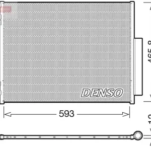 DENSO Kondensator, Klimaanlage (DCN01005) KFZ-7054443 Super-Preis