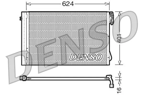 Preis Gesenkt DENSO Kondensator, Klimaanlage (DCN05011) KFZ-7054469