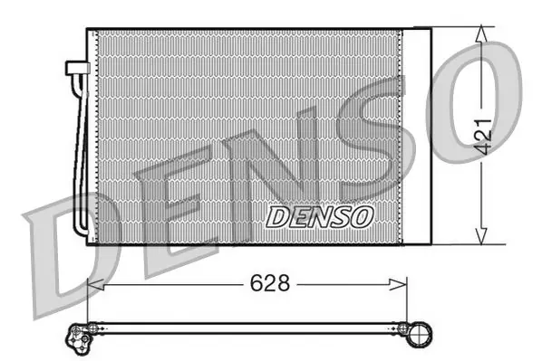DENSO Kondensator, Klimaanlage (DCN05018) KFZ-7054472 Neuheit