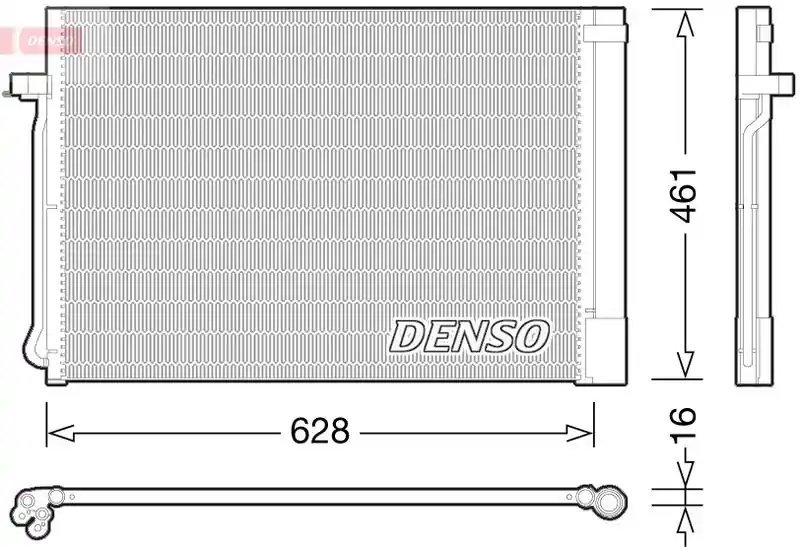 DENSO Kondensator, Klimaanlage (DCN05013) KFZ-7054473 Top-Angebot