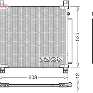 DENSO Kondensator, Klimaanlage (DCN50050) KFZ-7054883 Rabatt