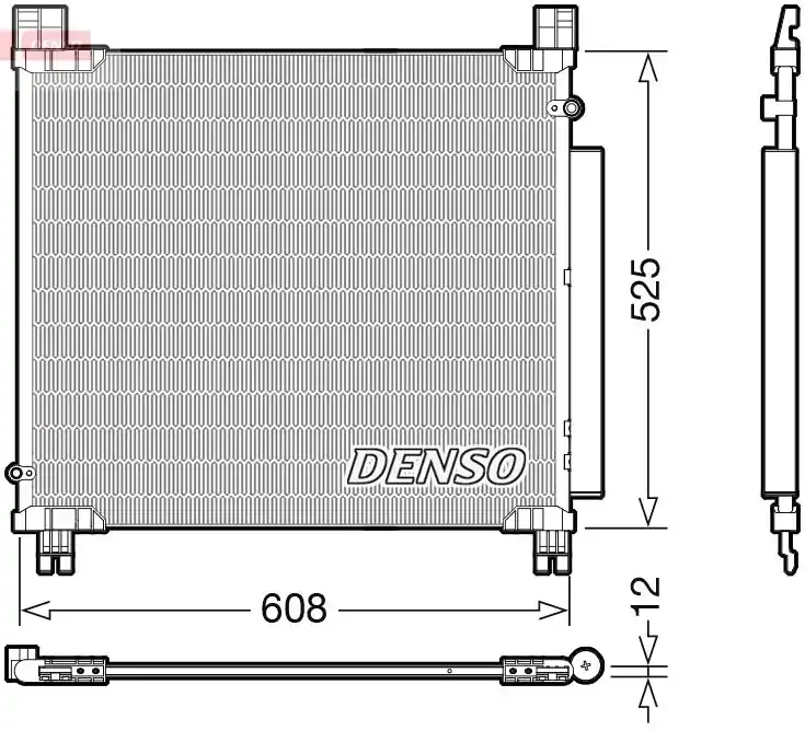 DENSO Kondensator, Klimaanlage (DCN50050) KFZ-7054883 Rabatt