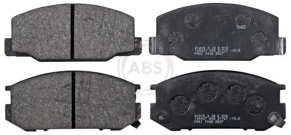 A.B.S. Bremsbelagsatz, Scheibenbremse (36733) KFZ-6941003 Schnäppchen